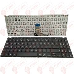 Asus A509D, A509DA, A509J, A509JA, A509F, A509FA, A509FB, A509FL Uyumlu Klavye Tuş Takımı Tuş Seti Siyah Türkçe