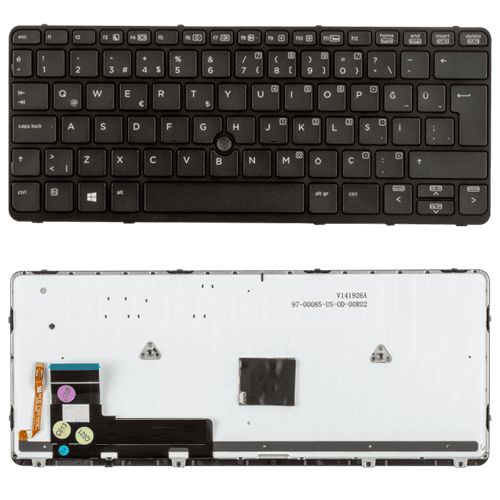 Hp NSK-CR1BV, 9Z.N9WBV.101, V141926BS1 Klavye Tuş Takımı Tuş Seti Led Işıklı Siyah Türkçe