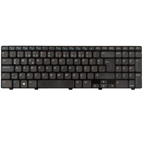 Dell inspiron 5537, 15R-5537 Klavye Tuş Takımı Tuş Seti Siyah Türkçe