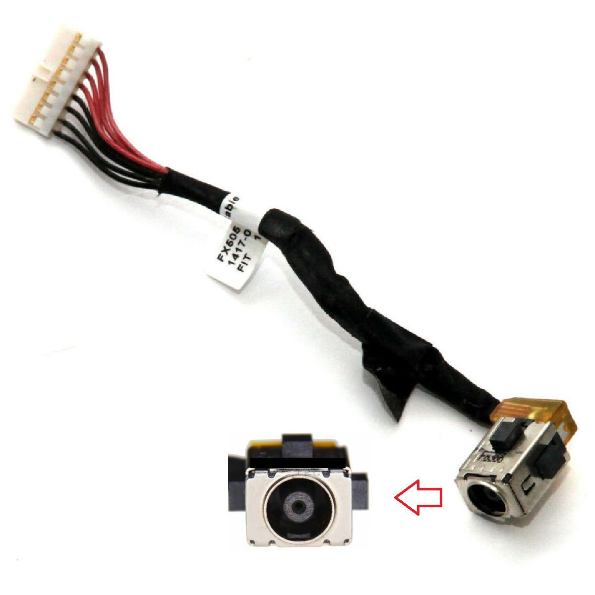 Asus FA506IU-BQ078, FA506IU-BQ078T, FA506IU-BQ267 Power Jack Kablolu Şarj Soketi Adaptör Soketi