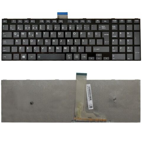 Toshiba Satellite C50-A-1G3, C50-A-1HD Klavye Tuş Takımı Siyah TR