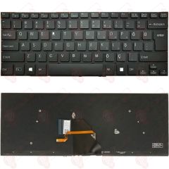 Sony Vaio SVF1421D4E, SVF1421DCXW Klavye Led Işıklı Siyah TR