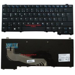 Dell Latitude E5440 Klavye Tuş Takımı Tuş Seti Siyah Türkçe