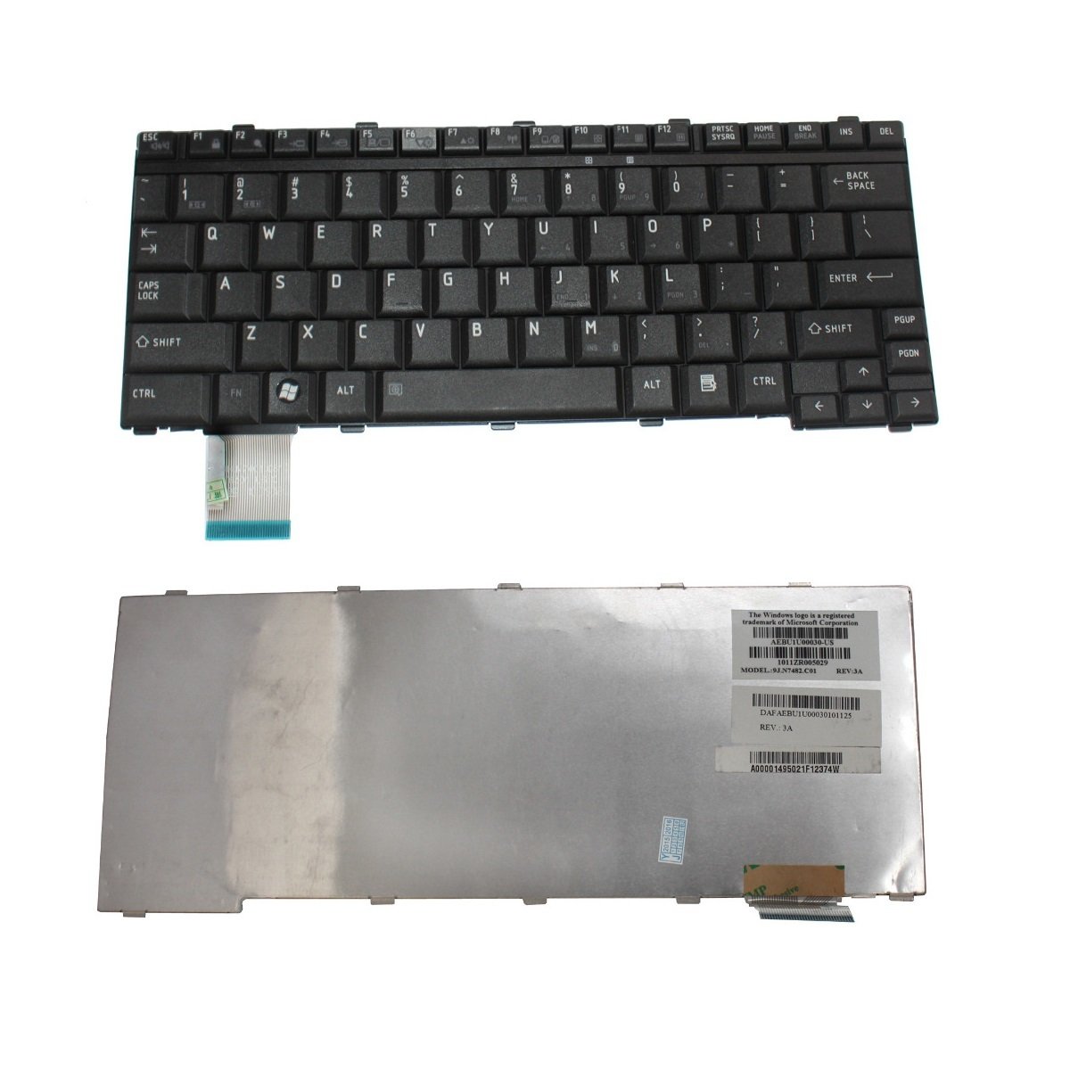 Toshiba A000014900, A000016510 Klavye Siyah TR