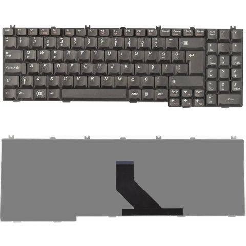 Lenovo V105120AK1, V-105120AK1 Klavye Siyah TR