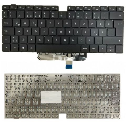 Huawei NSK-370LN, 9Z.NG2BN.10S, 2H-BCQTQH80121 Uyumlu Klavye Tuş Takımı Tuş Seti Siyah Türkçe