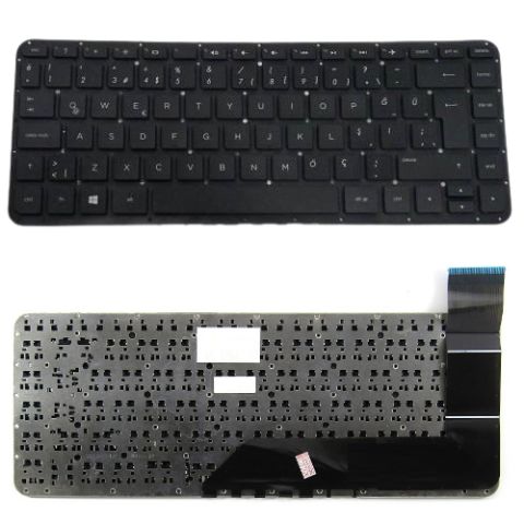 Hp Stream 14-Z, 14-Z000NT Uyumlu Klavye Tuş Takımı Tuş Seti Siyah Türkçe