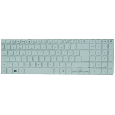 Acer Aspire V3-551G-10468G50Maii Klavye Tuş Takımı Beyaz Q TR Keyboard