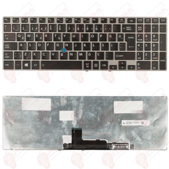 Toshiba Tecra Z50-A-13D, Z50-A-17U Klavye Siyah TR