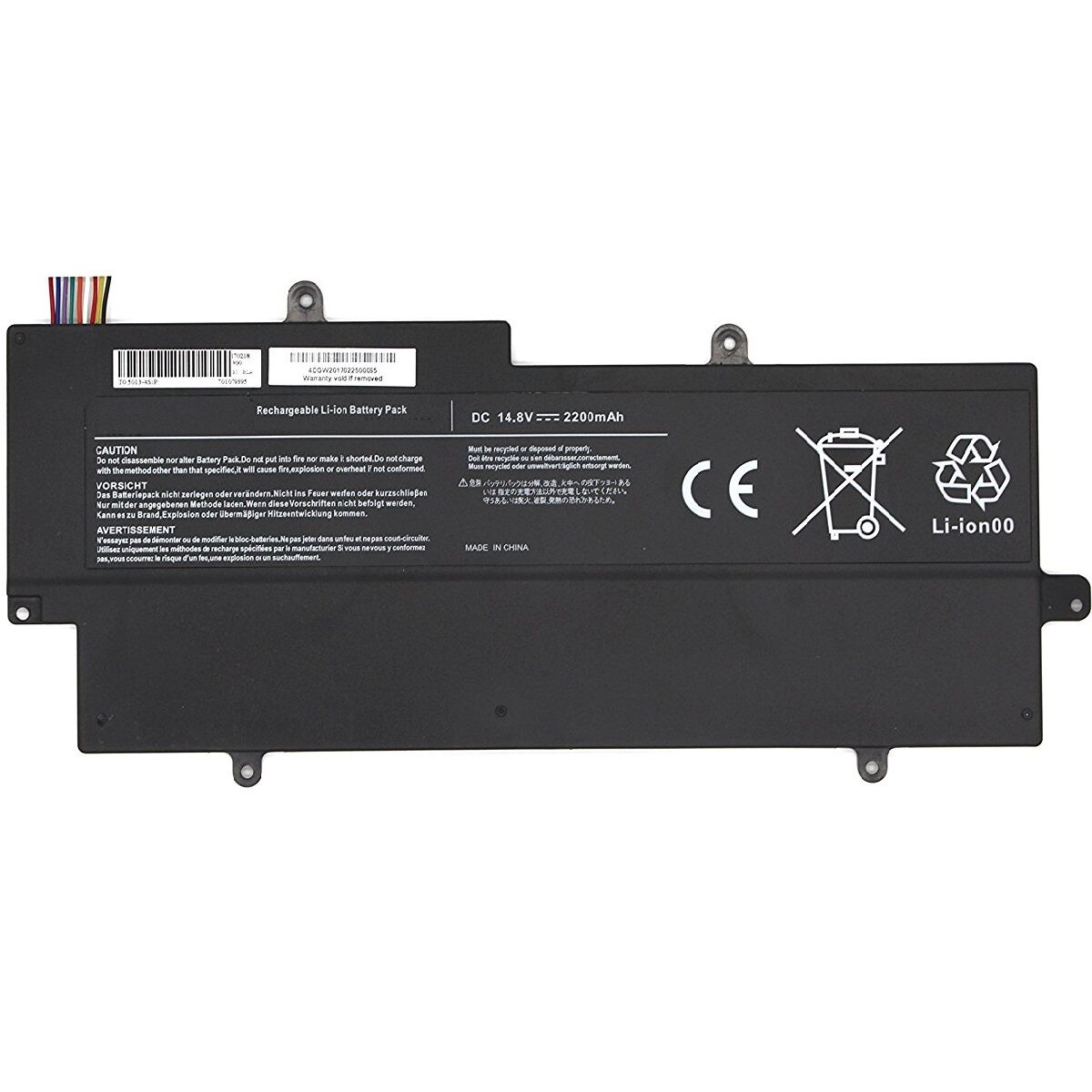 Toshiba Portege Z930-14E, Z930-14T, Z930-15C Batarya Pil
