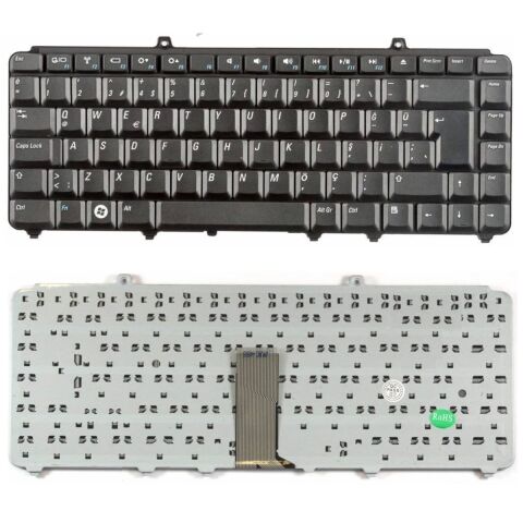 Dell XPS M1330, M1530 Klavye Tuş Takımı Tuş Seti Siyah Türkçe