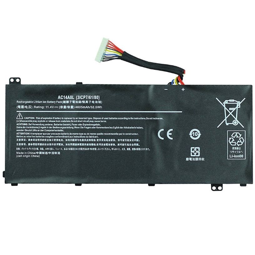 Fast Acer AC14A8L Uyumlu Batarya Pil