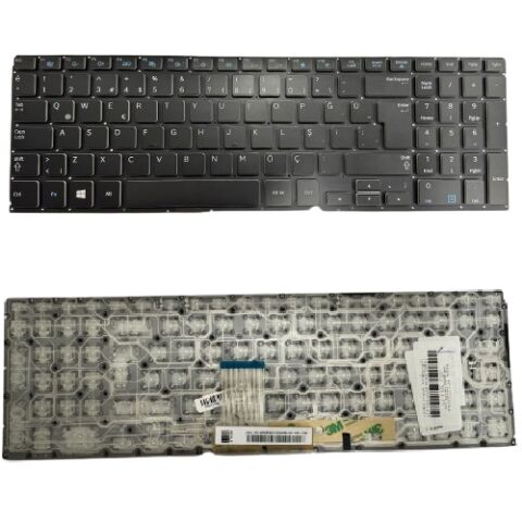 Samsung NP700Z5C-S01US, NP700Z5C-S02UB, NP700Z5C-S04US Uyumlu Klavye Tuş Takımı Tuş Seti Siyah TR