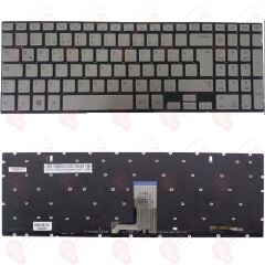 Samsung NP770Z5E, NP770Z5E-S01TR Klavye Led Işıklı Gri Tuş Takımı Tuş Seti Türkçe