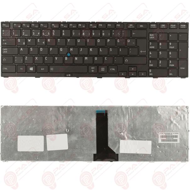 Toshiba Tecra R950-113, R950-117, R950-14M Klavye Siyah TR