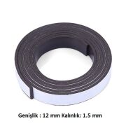 30 Metre Toptan Şerit Mıknatıs Magnet Toplu Satış 12x1,5 mm