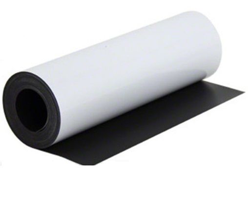 Beyaz PVC Kaplı Rulo Magnet Folyo  Araç Magneti 0,85*610 mm 30 metre