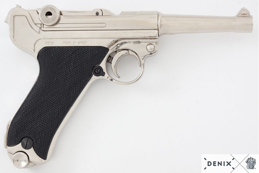 Denix PARABELLUM LUGER P08 PISTOL, GERMANY 1898 Denix 8143