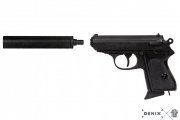 Denix SEMI-AUTOMATIC PISTOL WITH SILENCER, GERMANY 1931  DNX1311