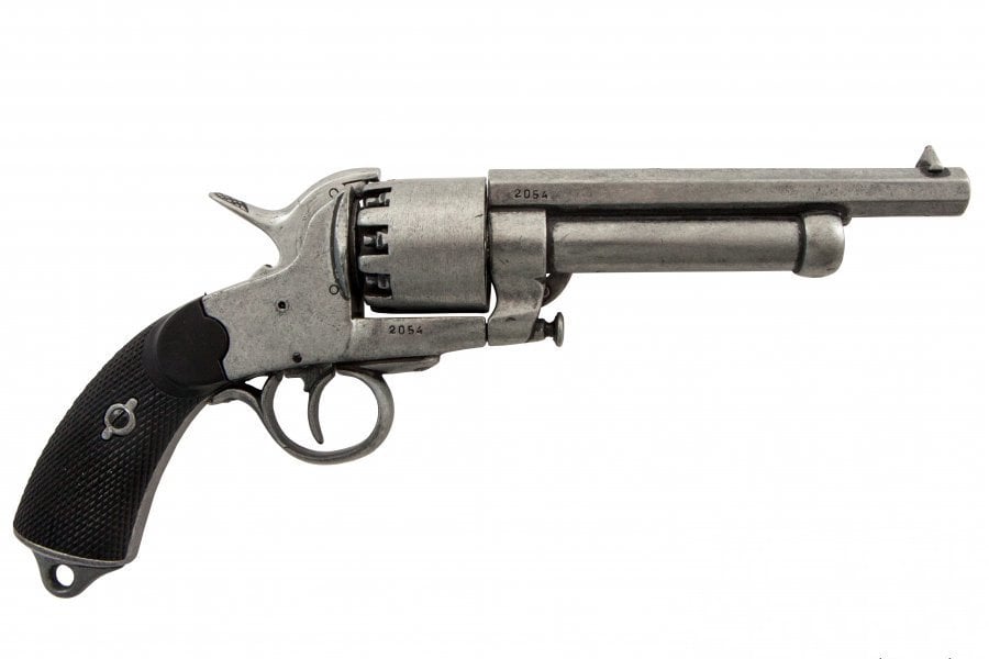 Denix AMERICAN CIVIL WAR CONFEDERATE LEMAT REVOLVER, USA 1855 Denix 1070