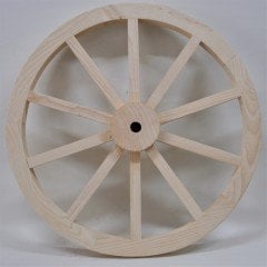 Otantik Çarşı Ahşap At Arabası Tekeri 70 cm. Duvar Dekoru