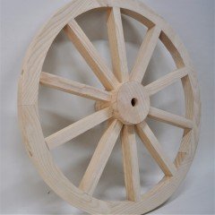 Otantik Çarşı Ahşap At Arabası Tekeri 70 cm. Duvar Dekoru