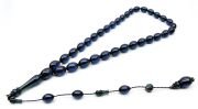 Ateş Kehribar Tesbih Beyzi Kesim 8*11 mm (khr-13004)