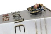 Dekoratif Metal Çiçeklik Kapı Sepeti C0218