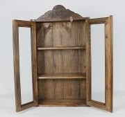 Eskitme Ahşap Ecza Dolabı 40x69x12 cm.
