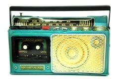 Dekoratif Metal Radyo Kumbara C0313