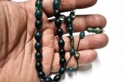 Ateş Kehribar Tesbih Beyzi Kesim 8*11 mm (khr-13014)
