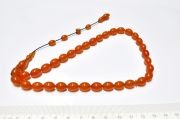 Sıkma Kehribar Tesbih Beyzi Kesim 8*11 mm (khr-13016)