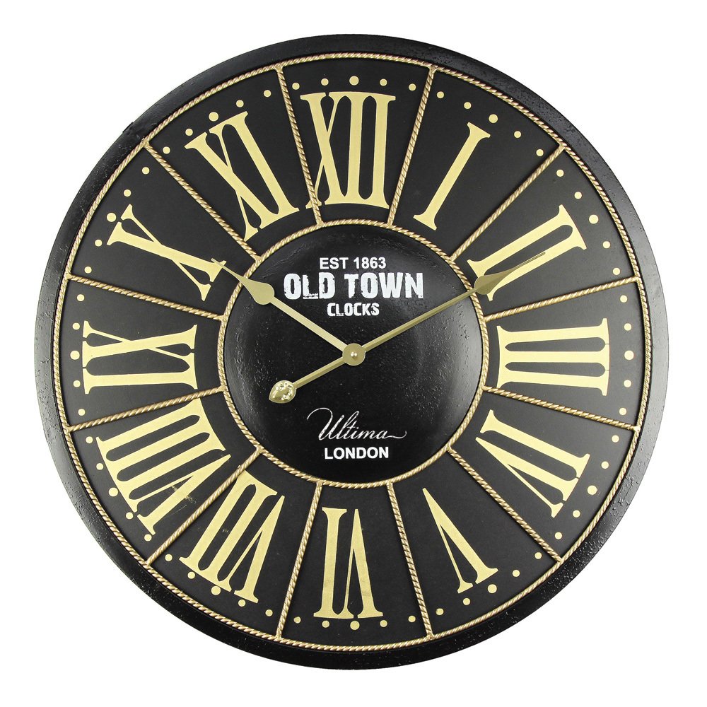 Regal Ultima 2671 B Ferforje Süslemeli Metal Kasa Duvar Saati