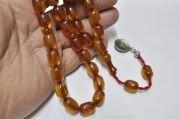 Ateş Kehribar Tesbih Kapsül Kesim 11*14 mm (khr-13021)