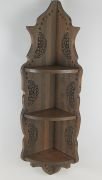 Otantik Çarşı Ahşap Köşe Raf  84x17x17 cm. dir