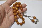 Sıkma Kehribar Tesbih  13*14 mm (khr-13041)
