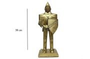 Dekoratif Metal Şovalye Gold