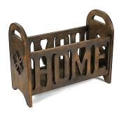 Ahşap Home Gazetelik 48x22x37 cm.