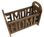 Ahşap Home Gazetelik 48x22x37 cm.