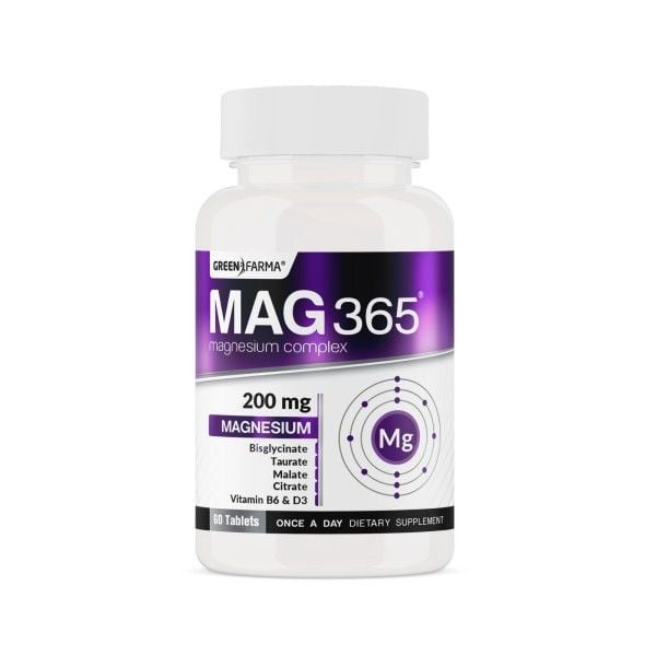 Mag 365 Magnezyum Kompleks 60 Tablet