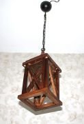 Otantik Çarşı Ahşap Sarkıt Avize  K05