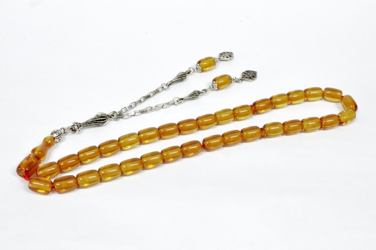 Ateş Kehribar Tesbih (Khr -10768)