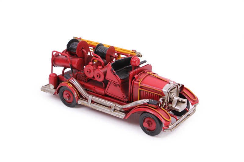 Dekoratif Metal İtfaiye Aracı 1110A-4526
