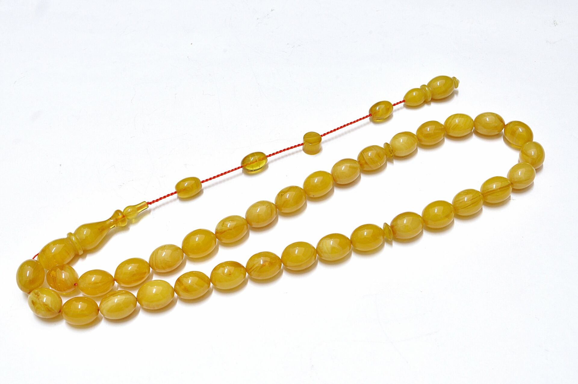 Sıkma Ateş Tesbih 33 lük 8*11 mm (khr-10997)