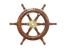 Otantik Çarşı Ahşap Dekoratif  Dümen 15''