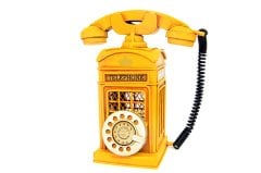 Dekoratif Metal Ahizeli Telefon Kumbara C0725
