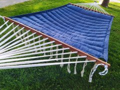 Bilen Hamak Kumaş Hamak Yastıklı 150 cm.Lacivert