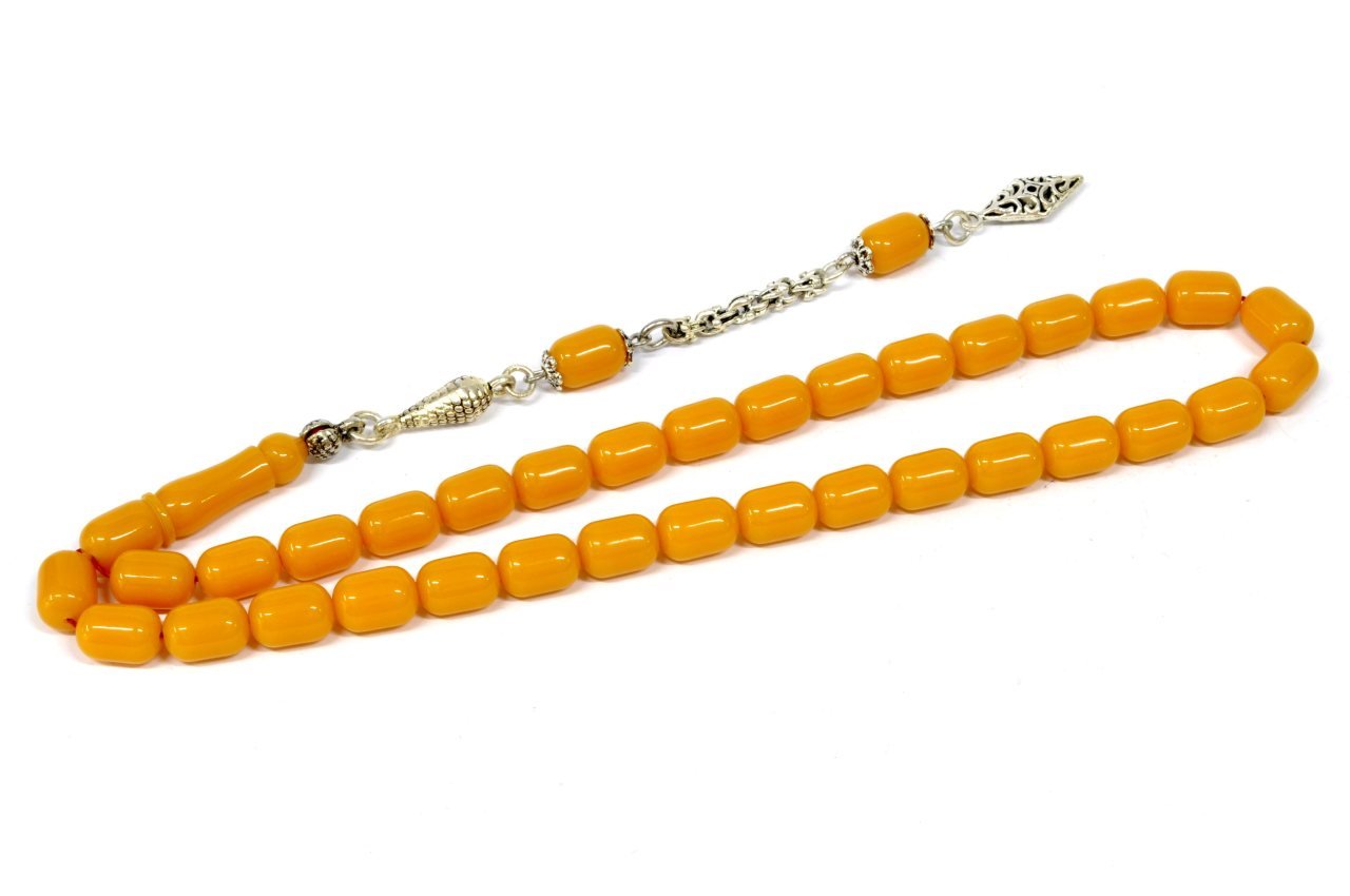 Sıkma Kehribar Tesbih  (Khr -10853)
