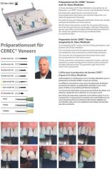KLNK/ SET Cerec®  Vener  FG, CEREC ® veneer set