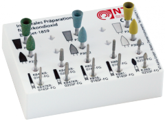 KLNK/ SET Ağız içi Zirkon Hazırlama FG, Intraoral Preparation set for Zirconia